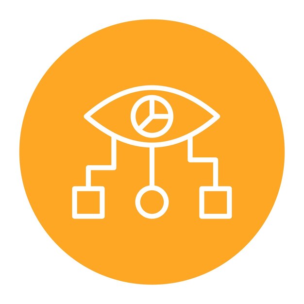 Data Visualization icon vector image Can be used for Data Science
