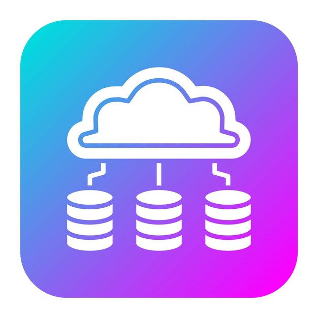 Database vector icon Can be used for Web Hosting iconset