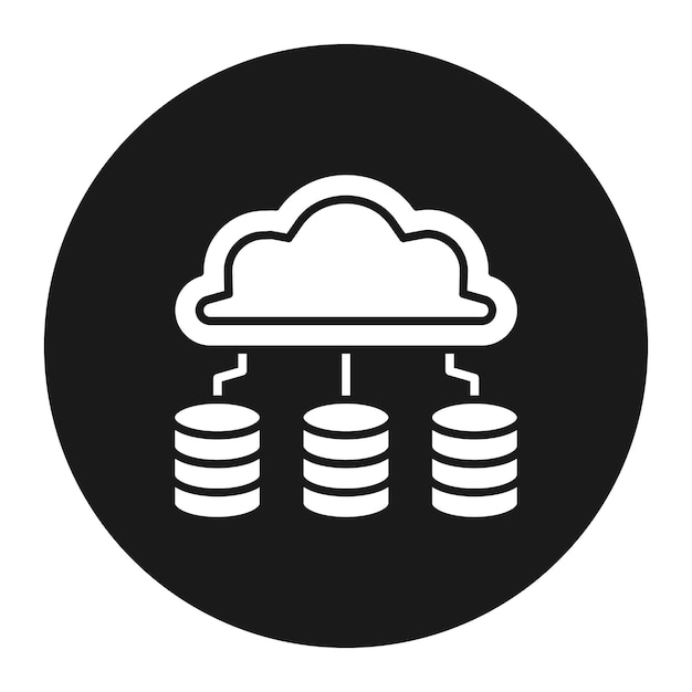 Database vector icon Can be used for Web Hosting iconset