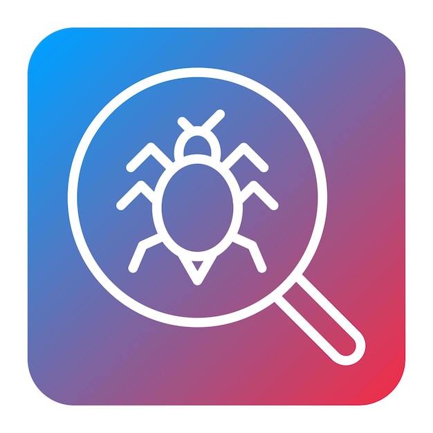 Debugging icon vector image Can be used for Software Testing