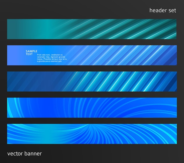 design element background website header horizontal banner10