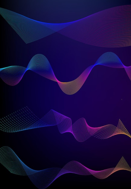 Design elements business presentation template Vector illustration vertical web banners background backdrop glow light effect EPS 10 for web template web site page presentation neon disco club