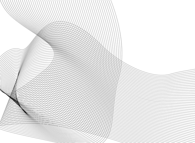 Design elements Wave of many purple lines circle ring Abstract vertical wavy stripes on white background isolated Vector illustration EPS 10 Colourful waves with lines created using Blend Tool