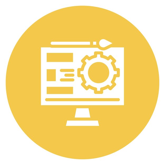 design software icon vector image can be used for engineer in mechanics