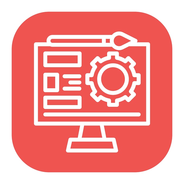 design software icon vector image can be used for engineer in mechanics