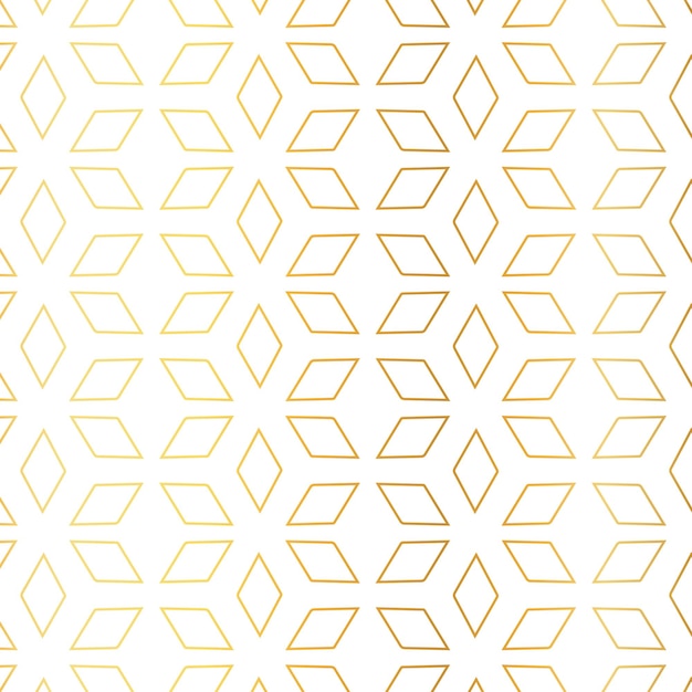 diamond shape golden pattern vector design background