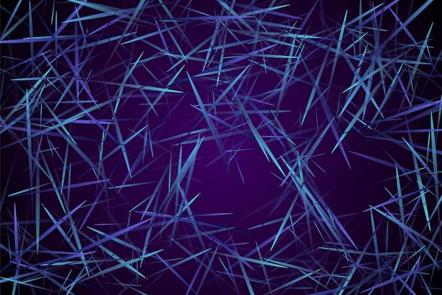 Digital geometric blue lines streams visual technology concept