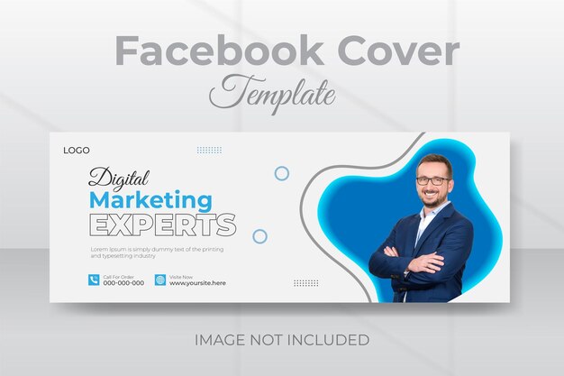 Digital marketing agency live webinar or Facebook and Instagram cover or banner template
