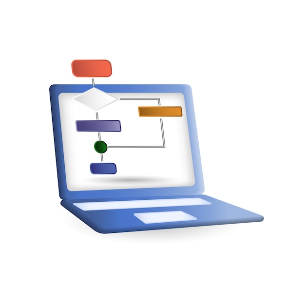 Digital Strategy icon 3d illustration from content marketing collection Creative Digital Strategy 3d icon for web design templates infographics and more