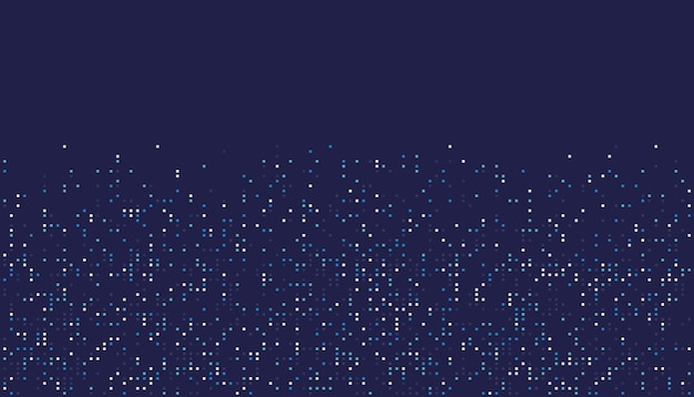 digital technology background digital data dots bllue pattern pixel background