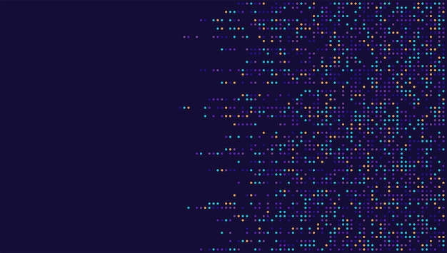 digital technology background digital data dots pattern pixel background