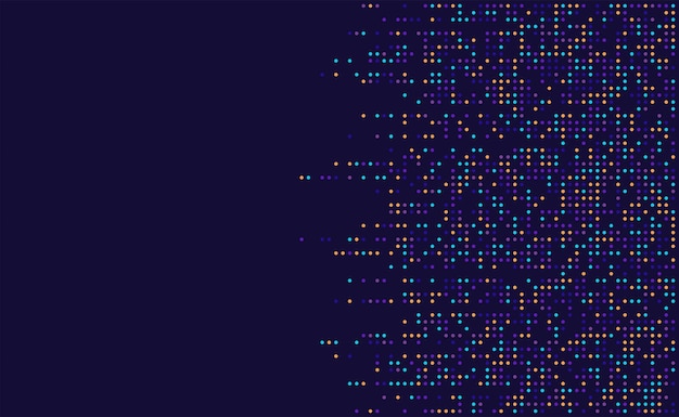 digital technology background digital data dots pattern pixel background