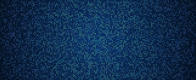 digital technology background digital data square blue pattern pixel background