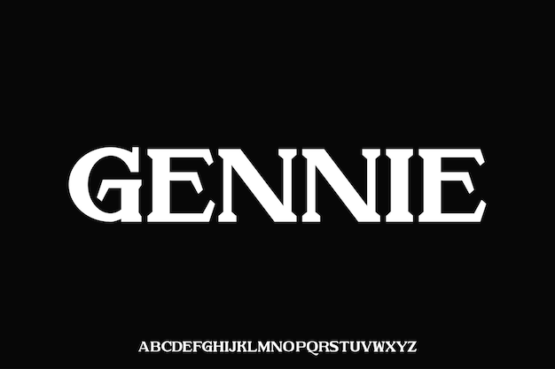 display font vector design suitable for logotype headline poster and many more