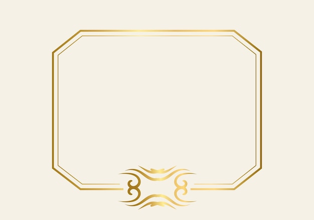Dobbel rektangelramme-mal, dobbel linjeramme, utkast-element, geometrisk, vektorillustrasjon.