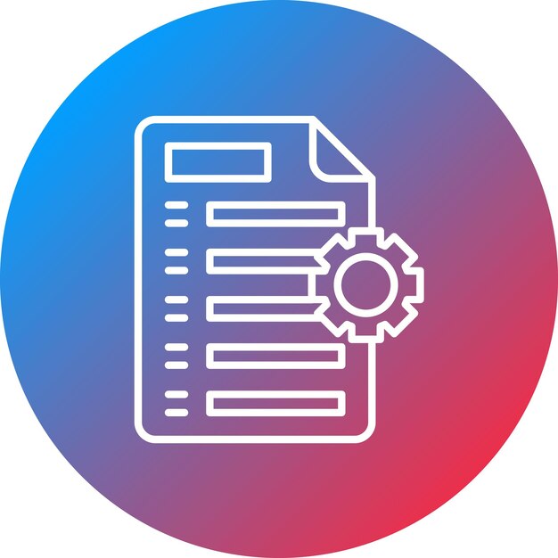 Documents Management icon vector image Can be used for Human Resource