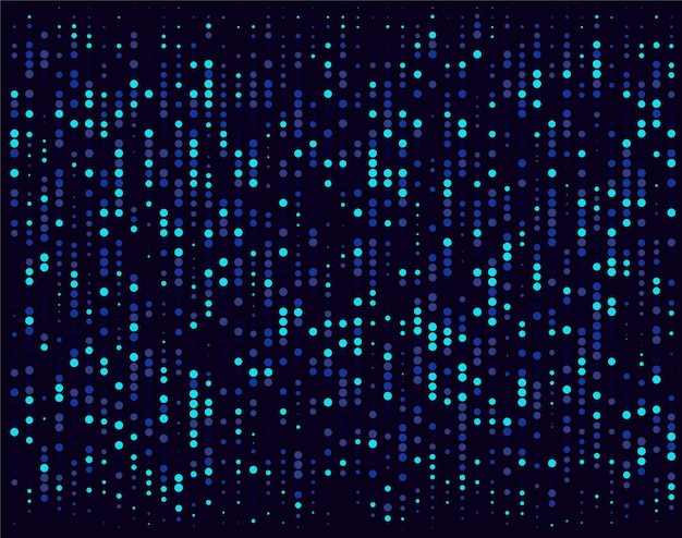 Dot tech background Digital Data Flow Data Technology Lines Wireless Data Transmission