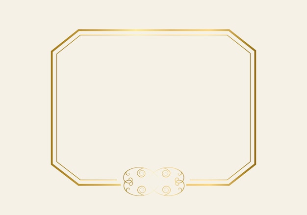 double rectangle frame template, double line frame, draft element, geometric, vector illustration.