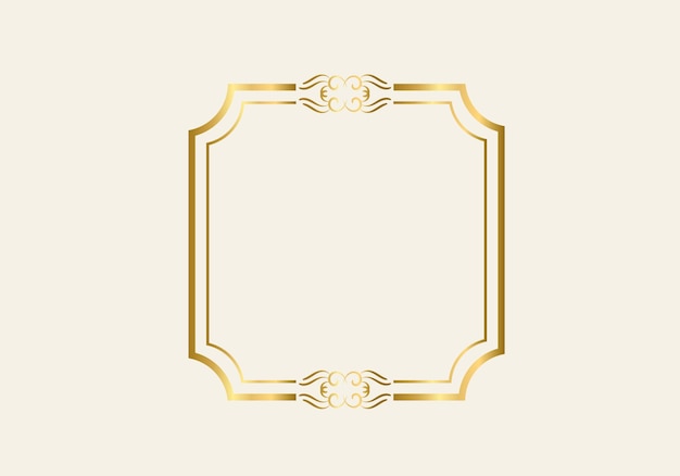 double rectangle frame template, double line frame, draft element, geometric, vector illustration.