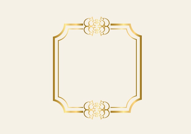 double rectangle frame template, double line frame, draft element, geometric, vector illustration.