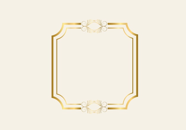 double rectangle frame template, double line frame, draft element, geometric, vector illustration.