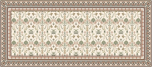 dupatta textile pattern design
