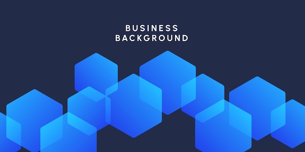 Dynamisk, flytende, blå, geometrisk bakgrunn med fargerik gradient