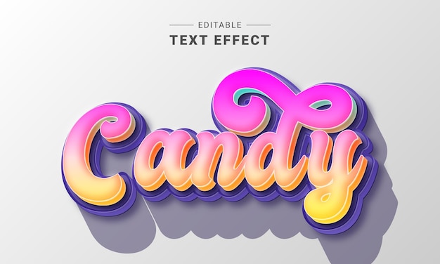 editable text effect mockup vector graphic style