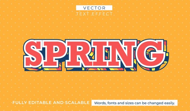 editable text effect