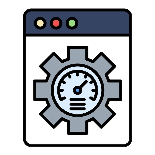 Efficiency Flat Illustration