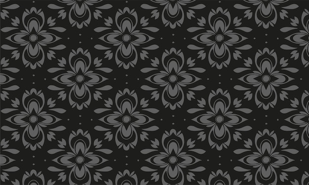 Elegant decorative floral pattern vector design for background texture fabric print or others
