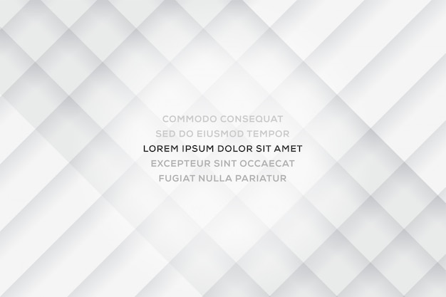 Elegant og minimalistisk abstrakt hvit forretningsbakgrunn med skinnende linjer