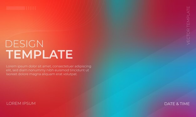 Elegant Red Brown and Cyan Vector Gradient Grainy Texture for Sophisticated Background Designs