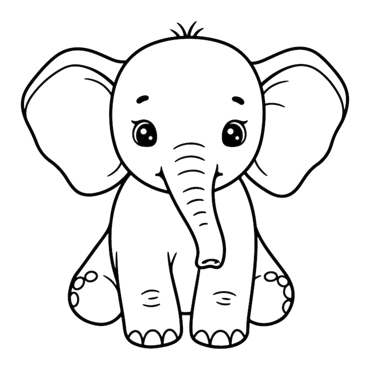 Vektor elephant animal svg design bundle