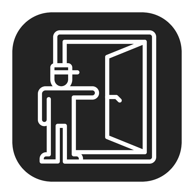 Emergency Exit icon vector image Can be used for Rescue And Response