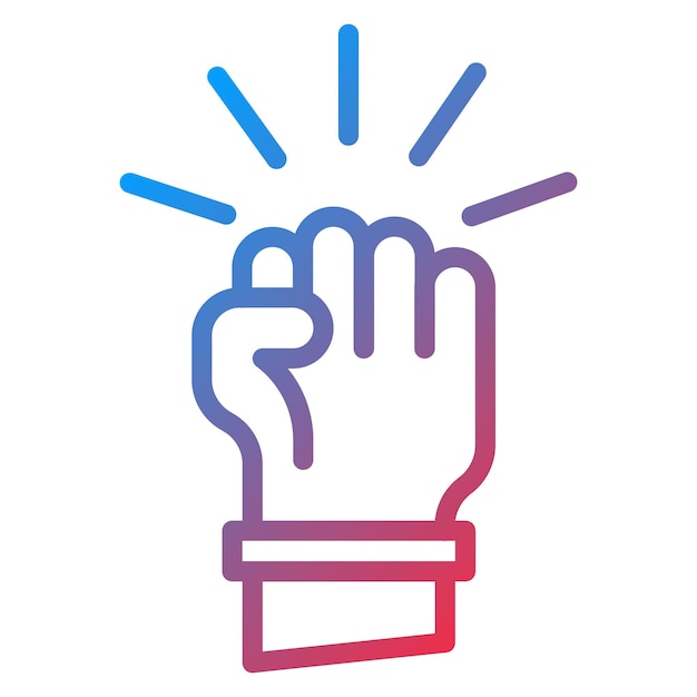 empowerment icon vector image can be used for core values