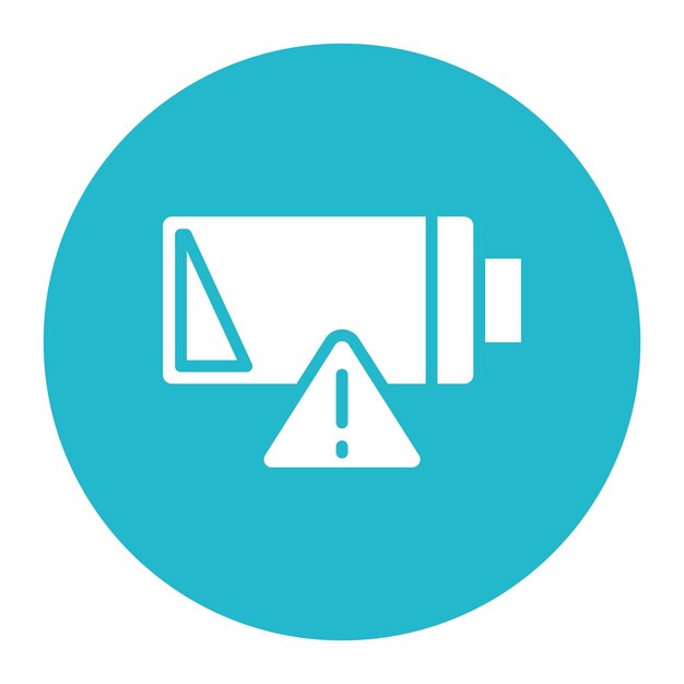 empty battery icon vector image can be used for battery and power