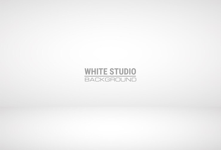 Empty gray color studio room background