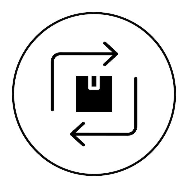 exchange icon vector image can be used for online store