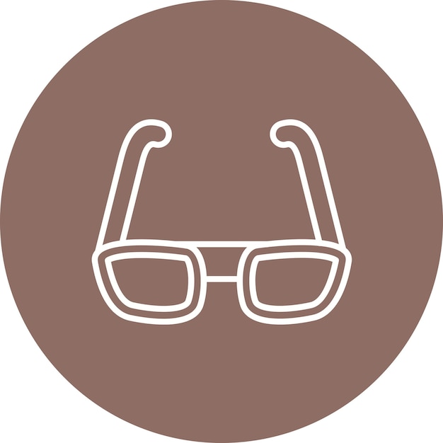 Eyeglasses icon vector image Can be used for Clothes
