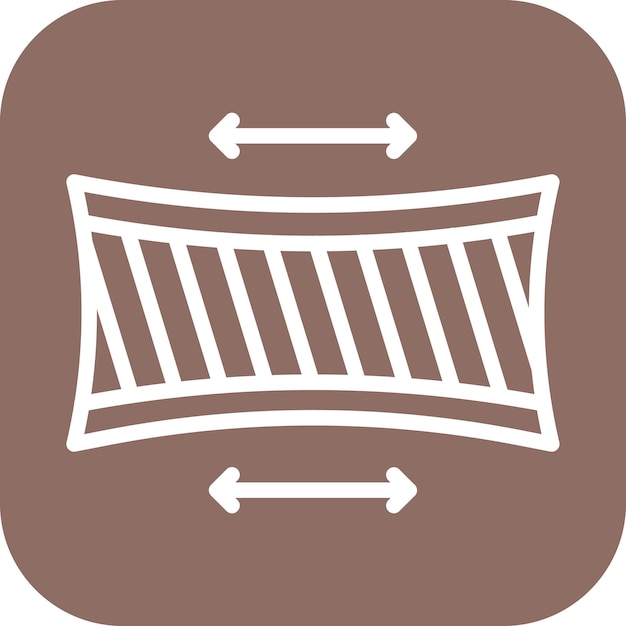 fabric elasticity icon vector image can be used for fabric features