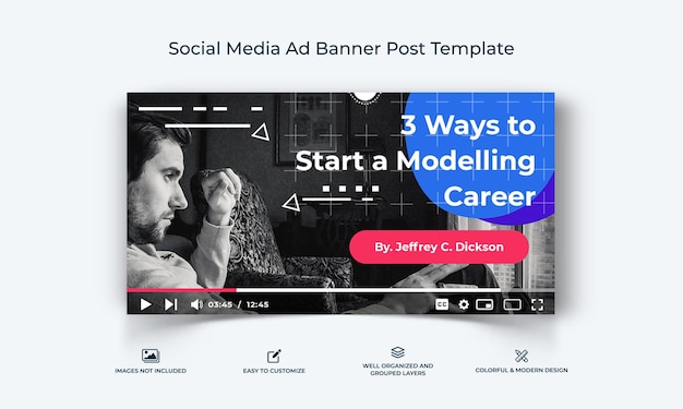 Fashion Facebook Ad Banner Template