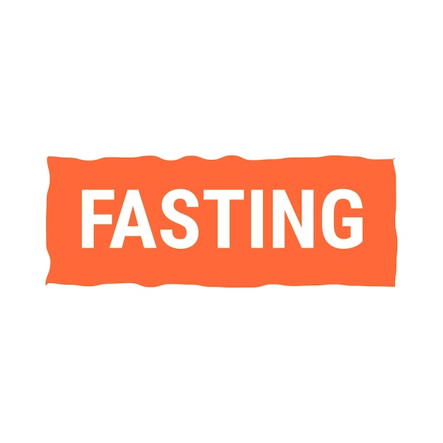 fasting made easy learn the best tips and tricks for ramadan orange vector callout banner