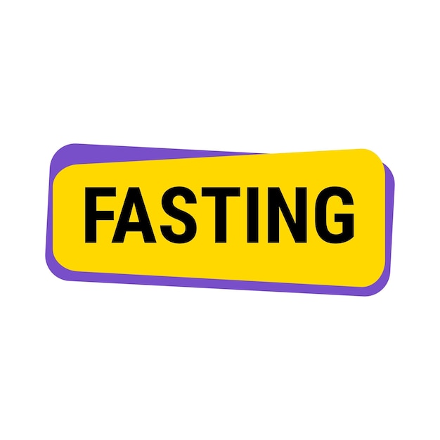 fasting made easy learn the best tips and tricks for ramadan yellow vector callout banner