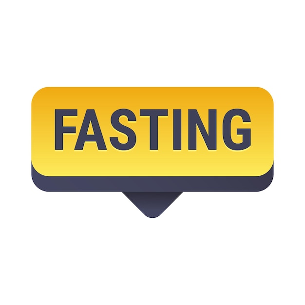 fasting made easy learn the best tips and tricks for ramadan yellow vector callout banner