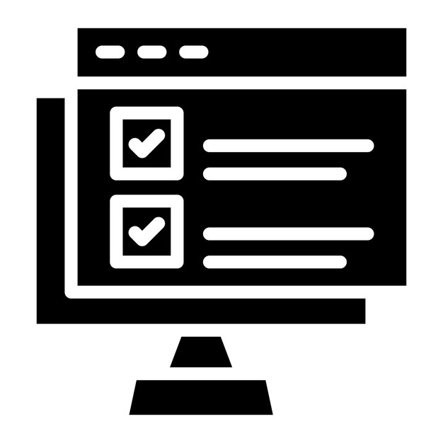 feature selection icon vector image can be used for data science