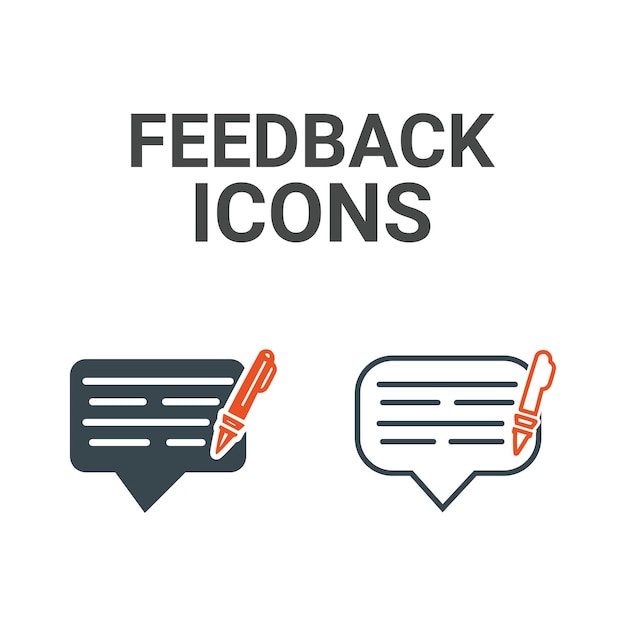 Feedback Icon Vector Art Icons and Graphics