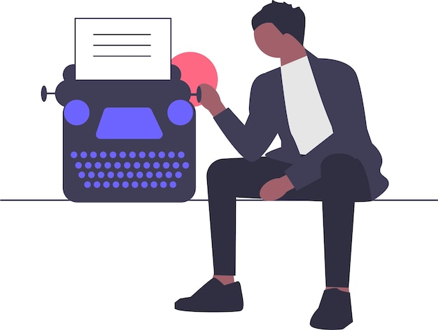 female web developer creating program