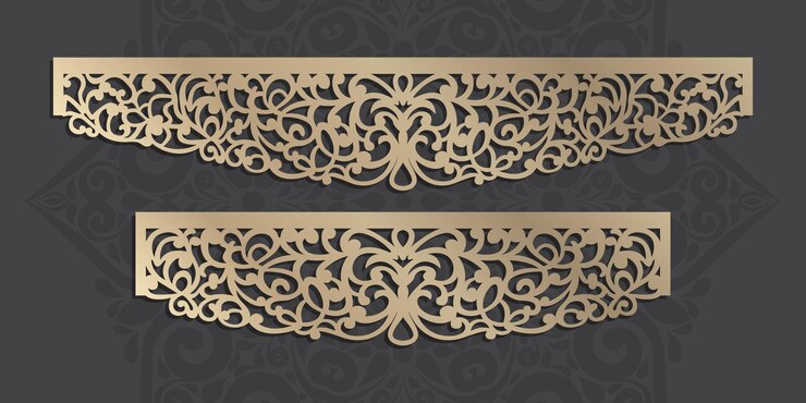 Vektor file for cnc vector motifs