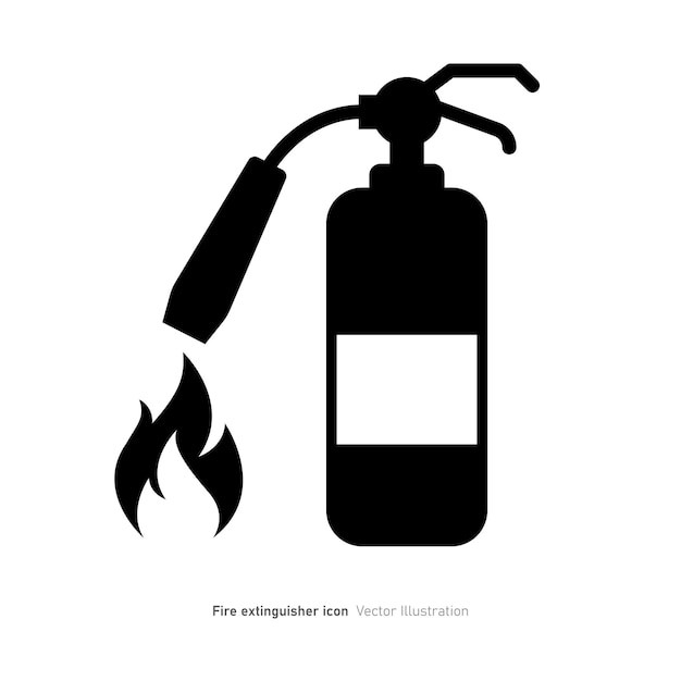 Fire extinguisher icon design vector illustration